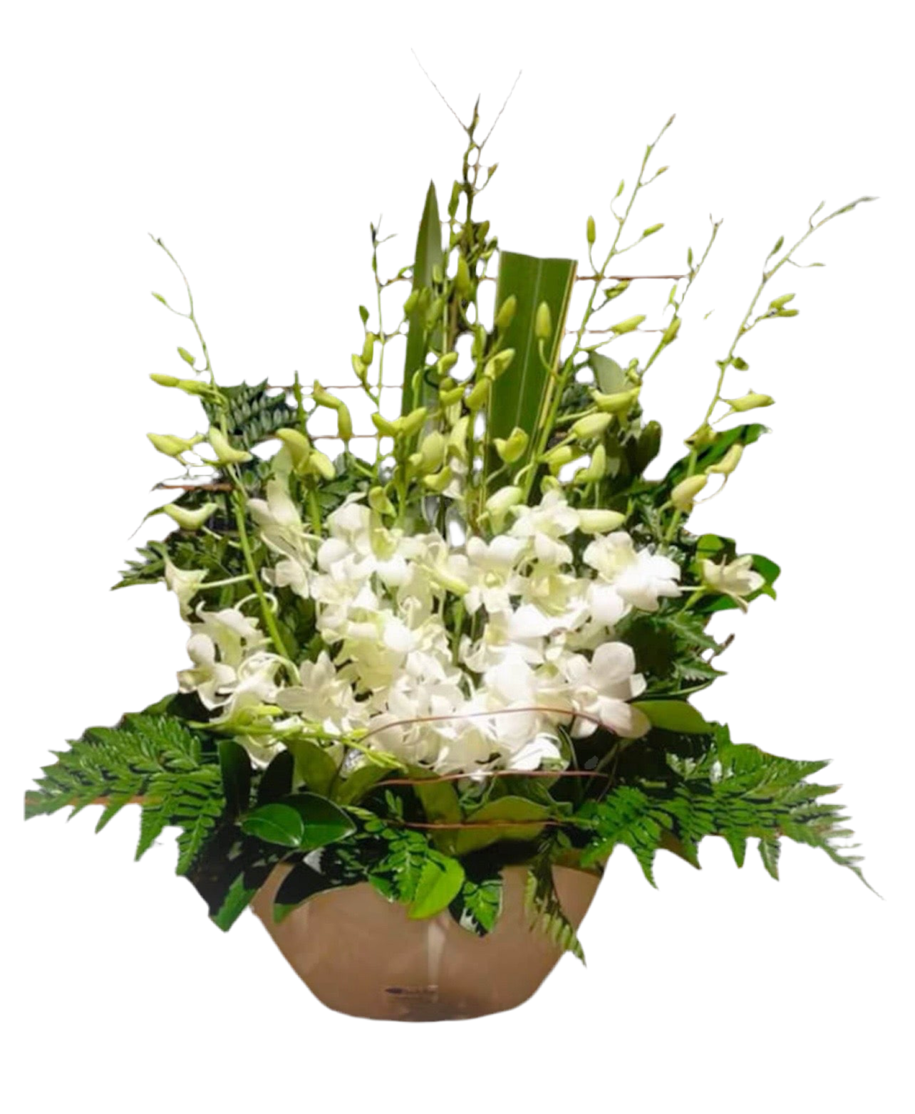 Peacock Flower Arrangement