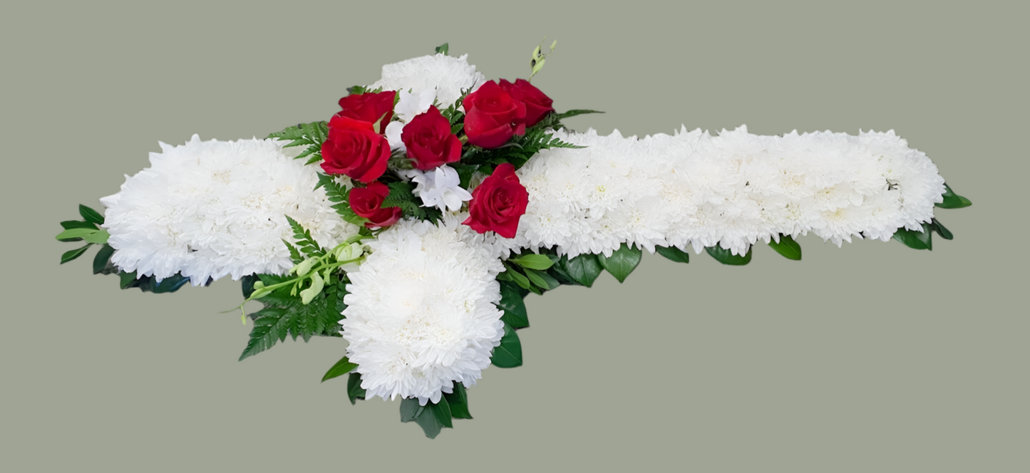 Cross Flower Arrangement