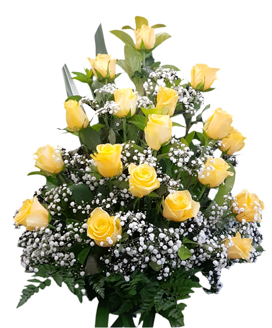 Golden Glory Flower Arrangement